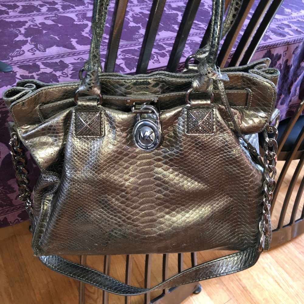 Michael Kors Gunmetal Purse